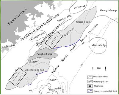 Analysis of spatial structure and singularity of microbial biogeochemical anomalies in the Taiwan Strait Basin